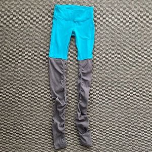 Green/Grey ALO Yoga Leggings S